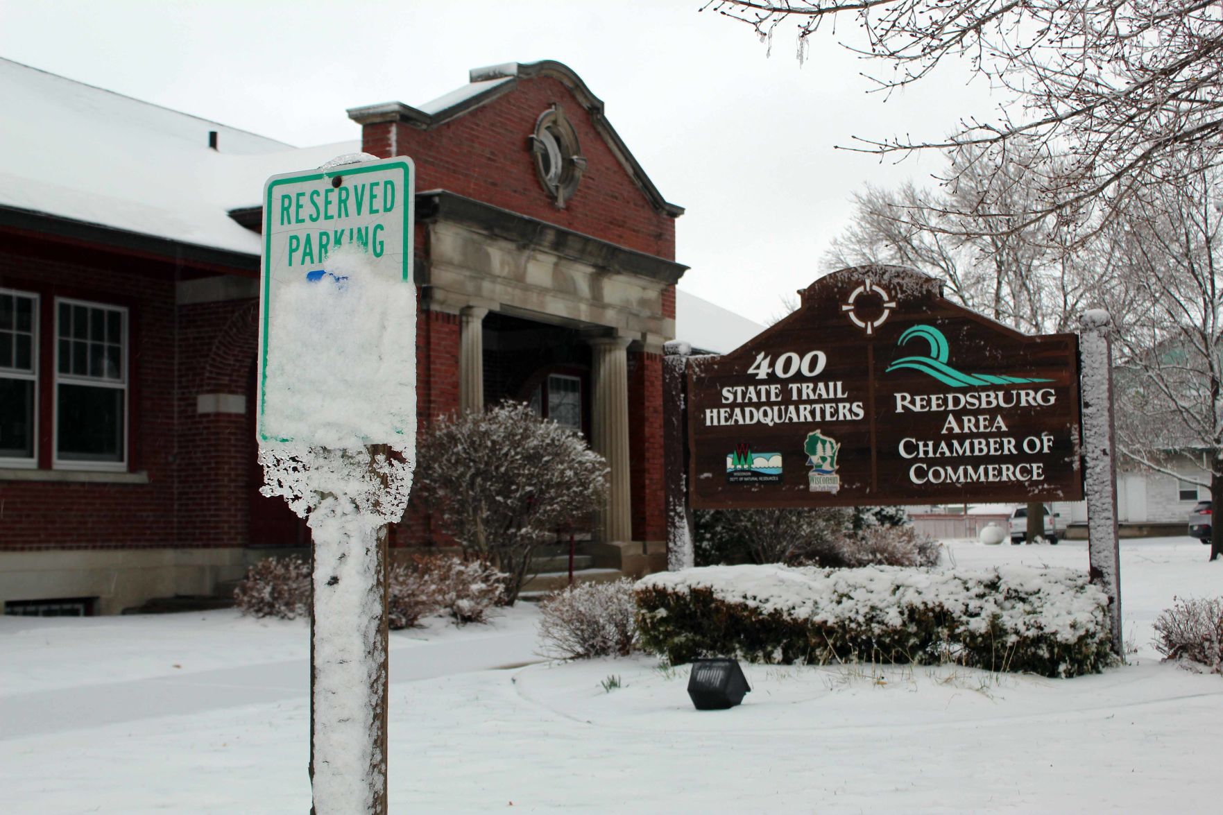 Reedsburg Area Chamber of Commerce snow picture